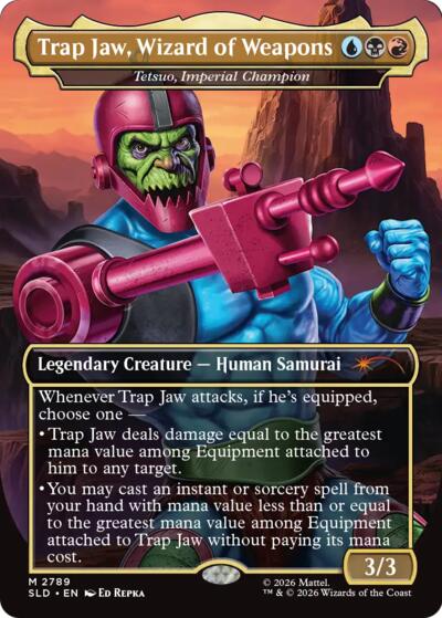 Tetsuo, Imperial Champion (Secret Lair) from SLD #2789, Magic: The Gathering card