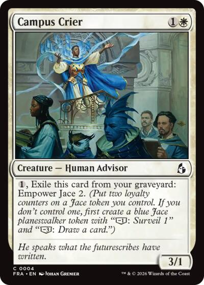 Campus Crier FRA 4 Magic card
