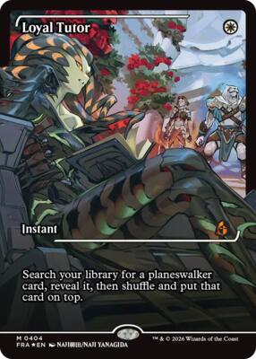 Loyal Tutor (Showcase) #404 – Reality Fracture (Mythic)