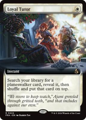 Loyal Tutor (Extended Art) #424 – Reality Fracture (Rare)
