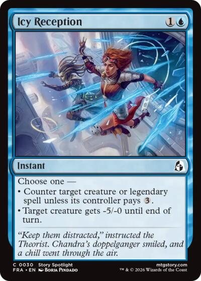 Icy Reception from FRA #30, Magic: The Gathering card