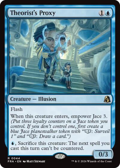 Theorist's Proxy from FRA #44, Magic: The Gathering card