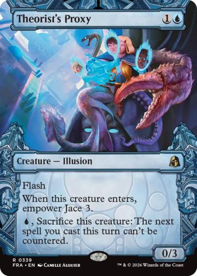 Theorist's Proxy (Showcase) from FRA #339, Magic: The Gathering card