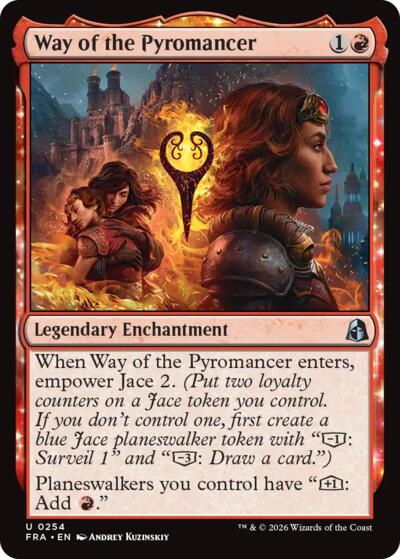 Way of the Pyromancer from FRA #254, Magic: The Gathering card