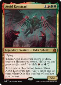 Aerid Konstrari - Magic: The Gathering Reality Fracture trading card