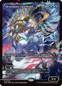 Denzilore Fatehold (Showcase) (0408) - Magic: The Gathering Reality Fracture trading card