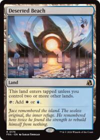 Deserted Beach - Magic: The Gathering Reality Fracture trading card
