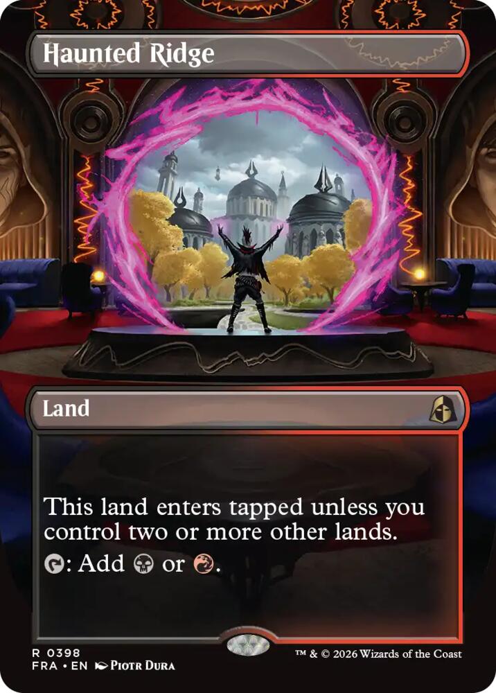 Haunted Ridge (Borderless) - Reality Fracture - Magic: The