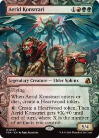 Aerid Konstrari (Showcase) (0347) - Magic: The Gathering Reality Fracture trading card