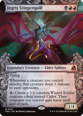 Ingris Stingerquill (Showcase) (0351) #351 – Reality Fracture (Mythic)