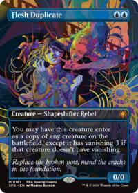 Flesh Duplicate (Borderless) - Magic: The Gathering Special Guests trading card
