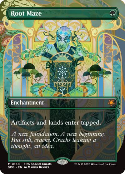 Root Maze Borderless