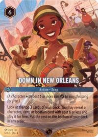 Down in New Orleans (Foil) - Disney Lorcana Disney Lorcana Promo Cards trading card