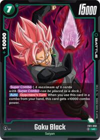 Goku Black - FB11-058 - Dragon Ball Super: Fusion World Brightness of Hope trading card