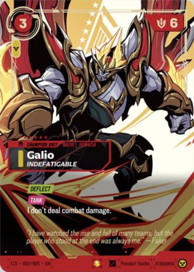 Galio, Indefatigable (T1 Worlds Champion Signature Edition Bundle)