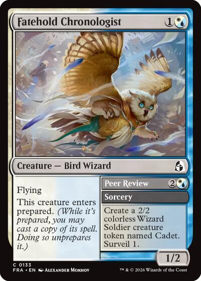 Fatehold Chronologist from FRA #133, Magic: The Gathering card