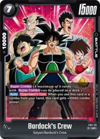 Bardock's Crew - FB11-115 - Dragon Ball Super: Fusion World Brightness of Hope trading card