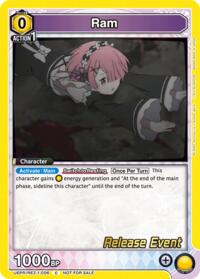Ram (006) - Union Arena UE24BT: Re:ZERO -Starting Life in Another World- Release Event Cards trading card