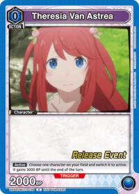 Theresia Van Astrea - Union Arena UE24BT: Re:ZERO -Starting Life in Another World- Release Event Cards trading card