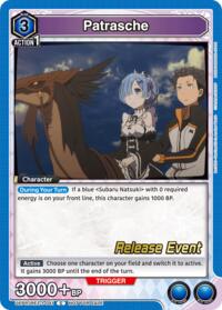 Patrasche - Union Arena UE24BT: Re:ZERO -Starting Life in Another World- Release Event Cards trading card