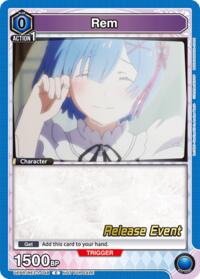 Rem (048) - Union Arena UE24BT: Re:ZERO -Starting Life in Another World- Release Event Cards trading card