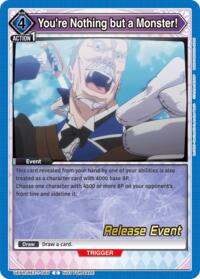 You're Nothing but a Monster! - Union Arena UE24BT: Re:ZERO -Starting Life in Another World- Release Event Cards trading card