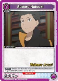 Subaru Natsuki (068) - Union Arena UE24BT: Re:ZERO -Starting Life in Another World- Release Event Cards trading card