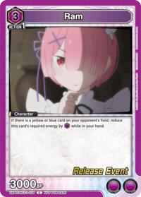 Ram (079) - Union Arena UE24BT: Re:ZERO -Starting Life in Another World- Release Event Cards trading card