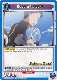 Subaru Natsuki (039) - Union Arena UE24BT: Re:ZERO -Starting Life in Another World- Release Event Cards trading card