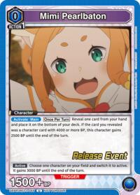 Mimi Pearlbaton - Union Arena UE24BT: Re:ZERO -Starting Life in Another World- Release Event Cards trading card