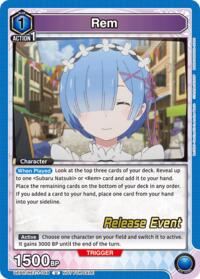 Rem (049) - Union Arena UE24BT: Re:ZERO -Starting Life in Another World- Release Event Cards trading card