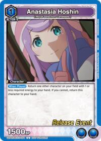 Anastasia Hoshin - Union Arena UE24BT: Re:ZERO -Starting Life in Another World- Release Event Cards trading card