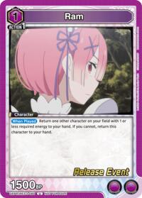 Ram (080) - Union Arena UE24BT: Re:ZERO -Starting Life in Another World- Release Event Cards trading card