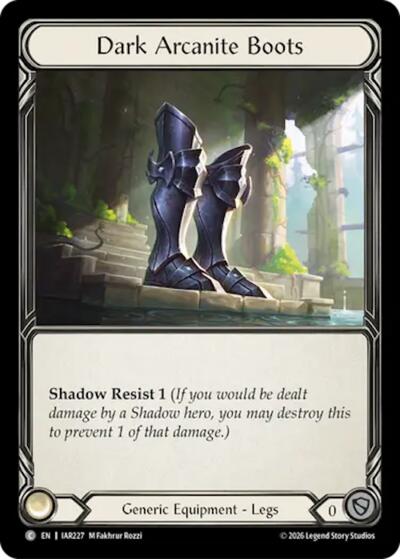 Dark Arcanite Boots