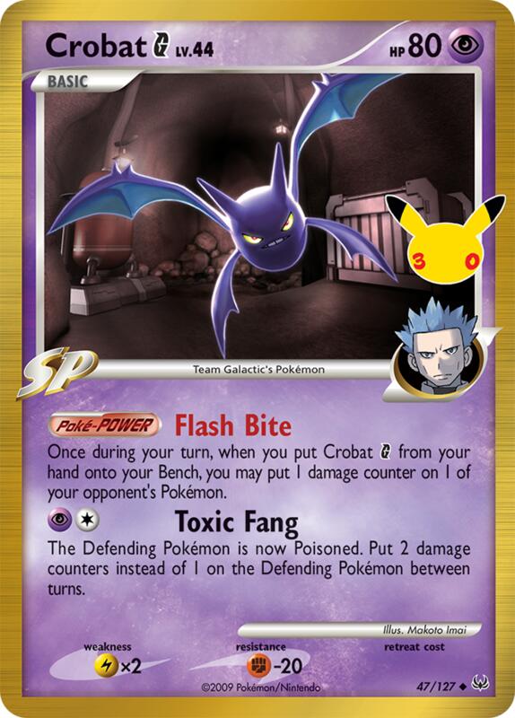 Crobat G 47/127 from ME: 30th Celebration Classic Collection