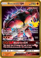 Buzzwole GX card art