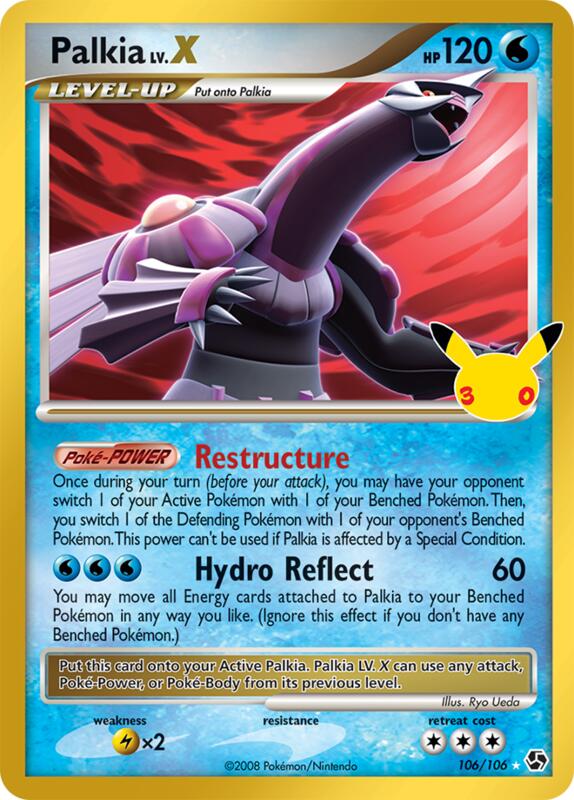 Palkia LV.X 106/106 from ME: 30th Celebration Classic Collection