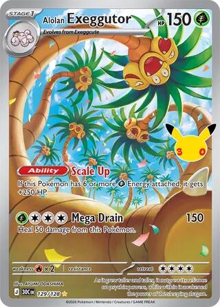 Alolan Exeggutor - 129/128