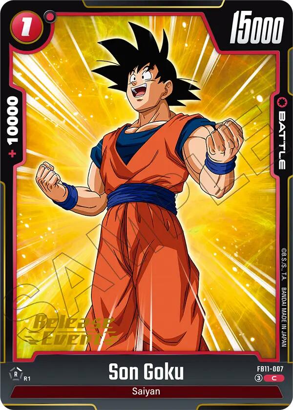 Son Goku - FB11-007 (Brightness of Hope Release Event Cards) — Dragon Ball Super Card Game card