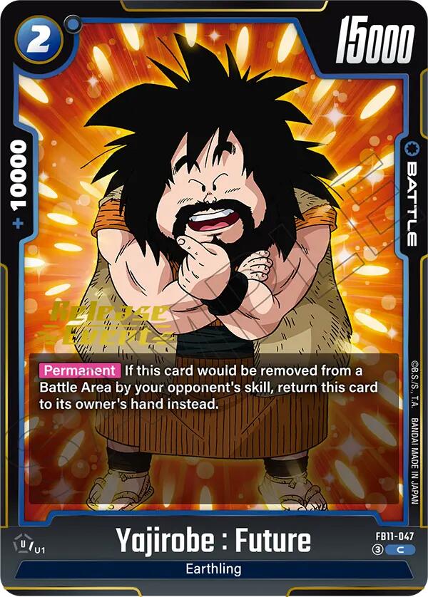 Yajirobe : Future (Brightness of Hope Release Event Cards) — Dragon Ball Super Card Game card