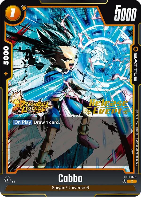 Cabba (Brightness of Hope Release Event Cards) — Dragon Ball Super Card Game card