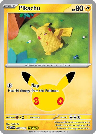 Pikachu - 027/128