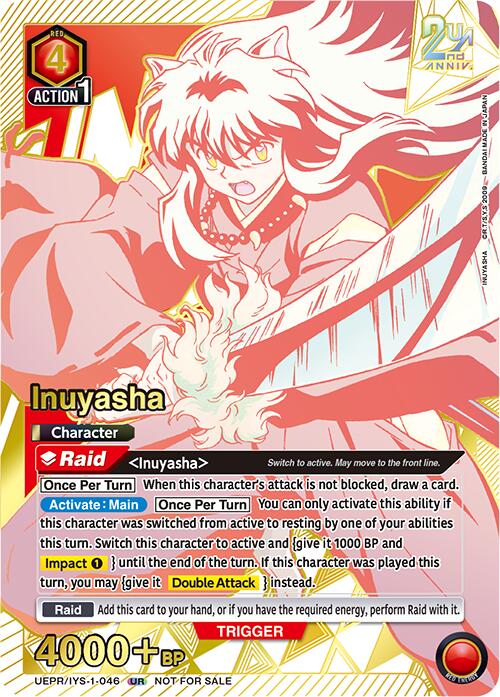 Inuyasha (046) (Union Arena Promotion Cards) — Union Arena card