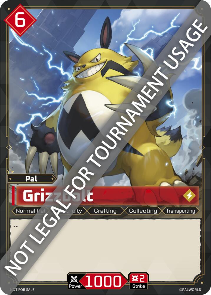 Grizzbolt (Palworld Prototype Cards) — Palworld card