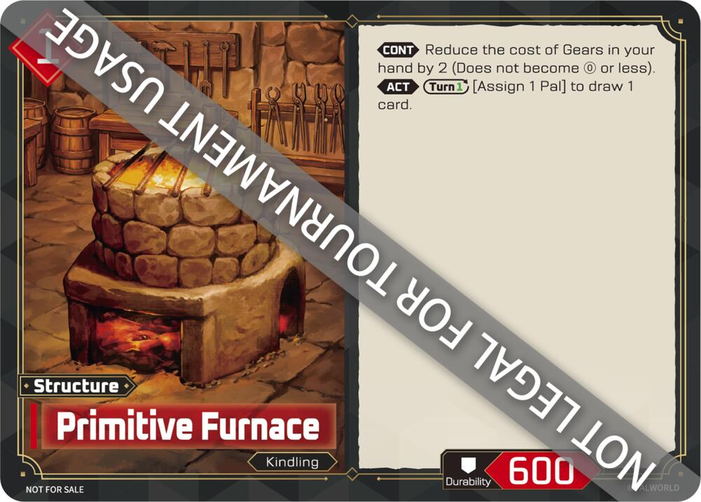 Primitive Furnace (Palworld Prototype Cards) — Palworld card
