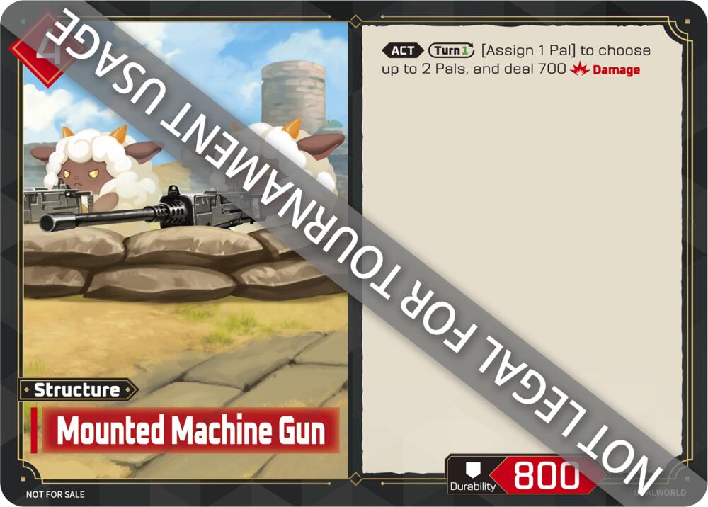 Mounted Machine Gun (Palworld Prototype Cards) — Palworld card