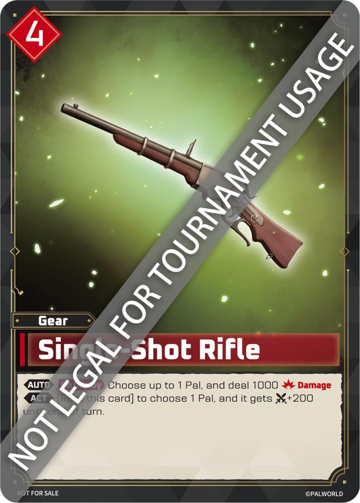 Single-Shot Rifle (Palworld Prototype Cards) — Palworld card