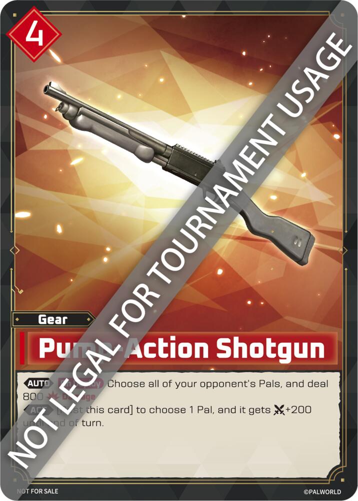Pump-Action Shotgun (Palworld Prototype Cards) — Palworld card