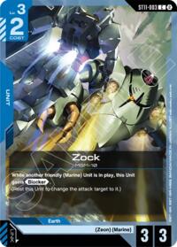 Zock - Gundam Starter Deck 11: Aquatic Assault trading card