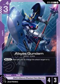Abyss Gundam - Gundam Starter Deck 11: Aquatic Assault trading card